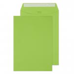 Blake Colour Lime Green Peel & Seal Pocket 324x229mm 120gsm Pack 10 Code 63407P 63407P