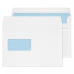 Blake Everyday White Window Self Seal Wallet 162x229mm 100gsm Pack 500 Code 6655FU 6655FU