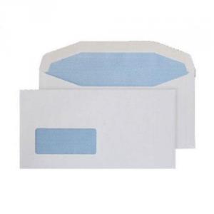 Blake Everyday White Window Gummed Mailer 121x235mm 90gsm Pack 1000