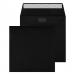 Blake Colour Jet Black Peel & Seal Wallet 155x155mm 120gsm Pack 500 Code 714 714