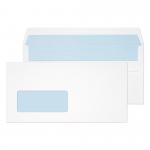 Blake Everyday White Window Self Seal Wallet 110x220mm 110gsm Pack 500 Code 8884 8884