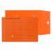 Blake Everyday Orange Manilla Resealable Internal Mail Gusset 324x229x25mm 120gsm Pack 125 Code 9003RES 9003RES