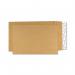 The picture displays a set of cream-colored, gusset envelopes from Blake Avant Garde. They have a peel and seal closure and measure 324x229mm, making them perfect for larger documents. The elegant gusset pocket design is both practical and stylish, with a sturdy 140gsm weight for durability. Each pack contains 100 envelopes.