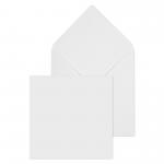 Blake Everyday White Gummed Square Banker Invitation 130x130mm 100gsm Pack 500 Code ENV0130 ENV0130