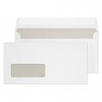 Blake Everyday Bright White Window Peel & Seal Wallet 110x220mm 120gsm Pack 500 Code ENV12 ENV12