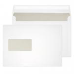 Blake Everyday White Window Peel & Seal Wallet 162x229mm 120gsm Pack 500 Code ENV22 ENV22