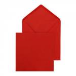 Blake Purely Everyday Red Gummed Square Banker Invitation 155x155mm 100gsm Pack 500 ENV4265