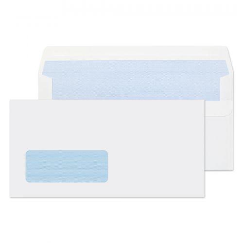 Cheap Stationery Supply of Blake Purely Everyday White Window Self Seal Wallet 110x220mm 80gsm Pack 1000 FL2884 Office Statationery