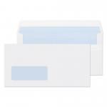 Blake Everyday White Window Self Seal Wallet 110x220mm 80gsm Pack 1000 Code FL2884 FL2884