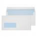 Blake Everyday White Window Self Seal Wallet 110x220mm 90gsm Pack 1000 Code FL3884 FL3884