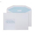 Blake Environmental White Window Gummed Mailer 162x229mm 90gsm Pack 500 Code FSC378 FSC378