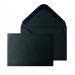 Blake Everyday Black Gummed Mini Invitation 70 x 100mm 120gsm Pack 1000 Code M3033B M3033B