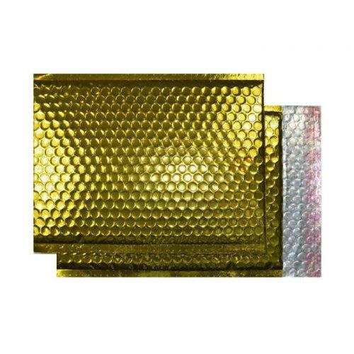 Cheap Stationery Supply of Blake Purely Packaging Glamour Gold Peel & Seal Padded Bubble Pocket 250x180mm 70Mu Pack 100 MBGOL250 Office Statationery