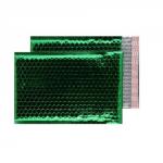 Blake Purely Packaging Emerald Green Peel & Seal Padded Bubble Pocket 250x180mm 70Mu Pack 100 MBGRE250