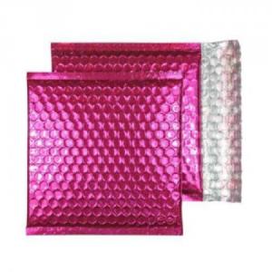 Image of Blake Colour Packaging Party Pink Peel and Seal Metallic Bubble 165 x