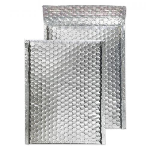 Cheap Stationery Supply of Blake Purely Packaging Metallic Silver Peel & Seal Padded Bubble Pocket 250x180mm 70Mu Pack 100 MTA250 Office Statationery