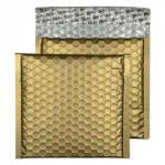 Blake Purely Packaging Metallic Gold Peel & Seal 165x165mm 70Mu Pack 100 MTMG165