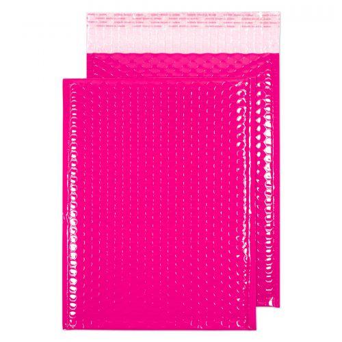 Cheap Stationery Supply of Blake Purely Packaging Pink Neon Gloss Peel & Seal Pocket 340x240mm 70Mu Pack 100 NGP340 Office Statationery