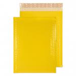 Blake Colour Packaging Yellow Neon Gloss Peel and Seal Neon Gloss Bubble  340 x 240mm 70Mu Pack 100 Code NGY340 NGY340