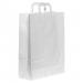 Blake VITA White  Flat Handled Carrier Bag 320 x 140mm 80gsm Pack 150 Code PCF141 PCF141