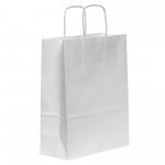 Blake VITA White  Twist Handled Carrier Bag 220 x 100mm 90gsm Pack 300 Code PCT520 PCT520