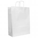 Blake VITA White Twist Handled Carrier Bag 320 x 120 x 410mm 100gsm Pack 150 Code PCT540 PCT540