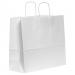 Blake VITA White  Twist Handled Carrier Bag 340 x 120mm 100gsm Pack 150 Code PCT550 PCT550