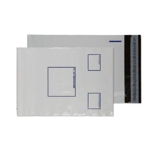 Cheap Stationery Supply of Blake Purely Packaging White Peel & Seal Polythene Pocket 165x238mm 65Mu Pack 1000 PE24/W Office Statationery