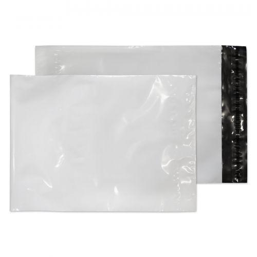 Cheap Stationery Supply of Blake Purely Packaging White Peel & Seal Polythene Pocket 240x320mm 70Mu Pack 1000 PE42/W Office Statationery