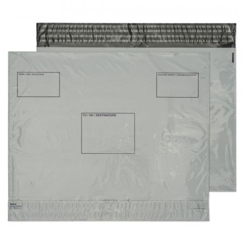 Cheap Stationery Supply of Blake Purely Packaging White Peel & Seal Polythene Wallet 395x400mm 50Mu Pack 500 PE83/W Office Statationery