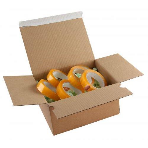 Cheap Stationery Supply of Blake Purely Packaging KRAFT Peel & Seal Postal Box 230x160x80mm 131 Pack 20 PEB30 Office Statationery