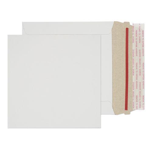 Cheap Stationery Supply of Blake Purely Packaging White Board Peel & Seal All Board Pocket 140x140mm 350gsm Pack 200 PPA1-RS Office Statationery