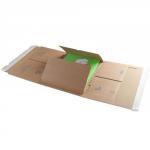 Blake Purely Packaging KRAFT Peel & Seal Postal Wrap 310x250x99mm 120 Pack 25 PPW60