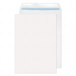 The picture shows a pack of Blake miscellaneous sized envelopes in a white color. The envelopes are self-sealing and have a pocket design, measuring 324x229mm. They are made of 100gsm paper and there are 250 envelopes in the pack.