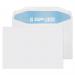 The image shows several white envelopes with gummed closures and Blake branding. They are miscellaneous sizes, with the largest being 162x229mm. The envelopes are made from 90gsm paper and come in a pack of 500.
