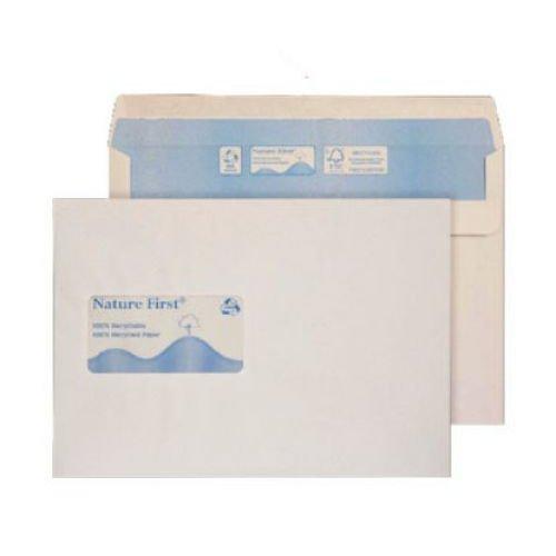 Cheap Stationery Supply of Blake Purely Environmental White Window Self Seal Wallet 162x229mm 90gsm Pack 500 RN028 Office Statationery