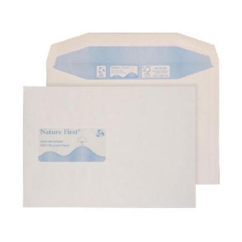 Cheap Stationery Supply of Blake Purely Environmental White Window Gummed Mailer 162x238mm 90gsm Pack 500 RN030 Office Statationery