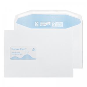 Blake Environmental White Window Gummed Mailer 162x238mm 90gsm Pack
