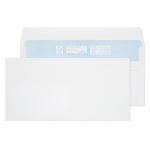 Blake Environmental White Self Seal Wallet 110x220mm 90gsm Pack 1000 Code RN17882 RN17882