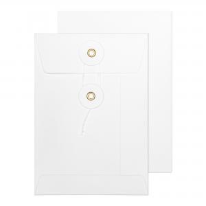 Blake Senses String & Washer White Internal Mail Pocket 162x114mm