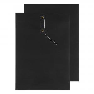 Blake Senses String & Washer Black Internal Mail Pocket 324x229mm