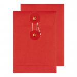 Blake Senses String & Washer Red Internal Mail Pocket 162x114mm 160gsm Pack 200 Code SW922 SW922