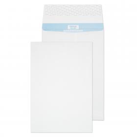 Blake Secure White Peel & Seal Tear Resistant Gusset 324x229mm 125gsm Pack 100 Code TR9900 TR9900