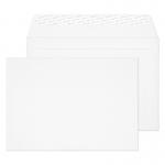 The Blake Coloured Envelopes are a vibrant shade of white and feature a soft velvet texture. They are sealed with a convenient peel & seal closure and measure 162x229mm. These high-quality envelopes are thick and durable at 140gsm and come in a pack of 125.