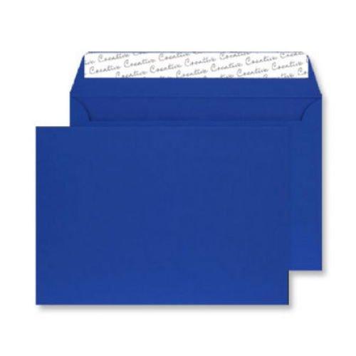 Cheap Stationery Supply of Blake Creative Senses Blue velvet Peel & Seal Wallet 162x229mm 140gsm Pack 125 V644 Office Statationery