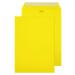 C4 Pocket Envelope Peel and Seal 120gsm Banana Yellow (Pack of 250) 403P