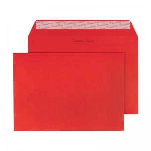 Photos - Envelope / Postcard A&D C5 Wallet Envelope Peel and Seal 120gsm Pillar Box Red Pack of 250 