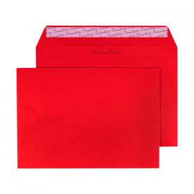 C5 Wallet Envelope Peel and Seal 120gsm Pillar Box Red (Pack of 250) BLK93020 BLK93020