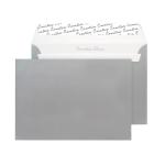 C5 Wallet Envelope Peel and Seal 130gsm Metallic Silver (Pack of 250) 312 BLK93028