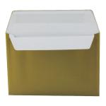 C6 Wallet Envelope Peel and Seal 130gsm Metallic Gold (Pack of 250) 113 BLK93034